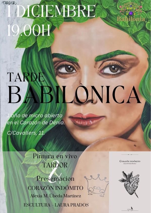 Cartel-Tarde-Babilonica-Alexia M