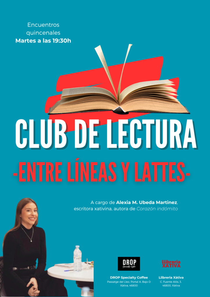Cartel Club Entre Lineas y lattes